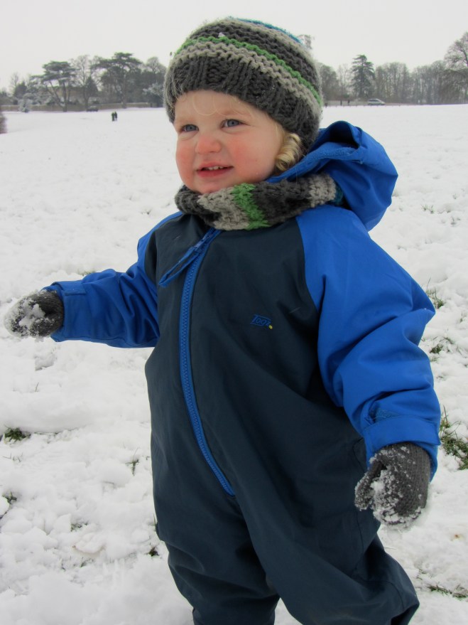 Boy in the snow